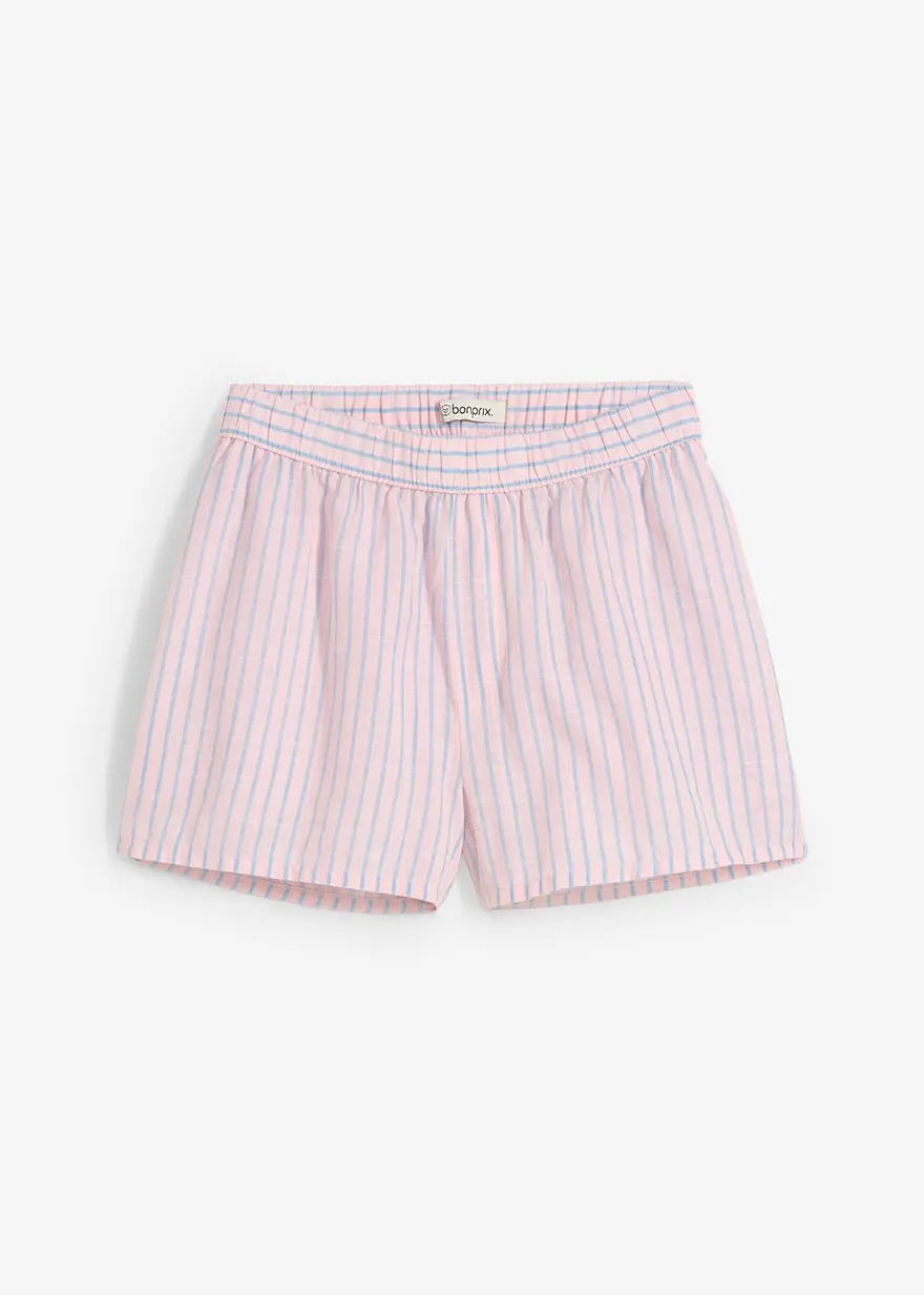 Shorts aus reiner Baumwolle
