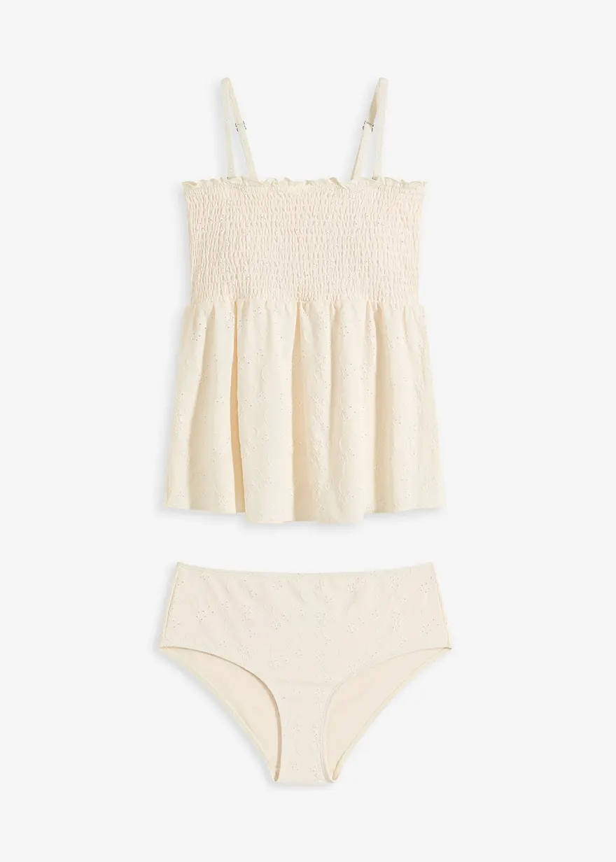 Gesmokter Tankini (2-tlg.Set)