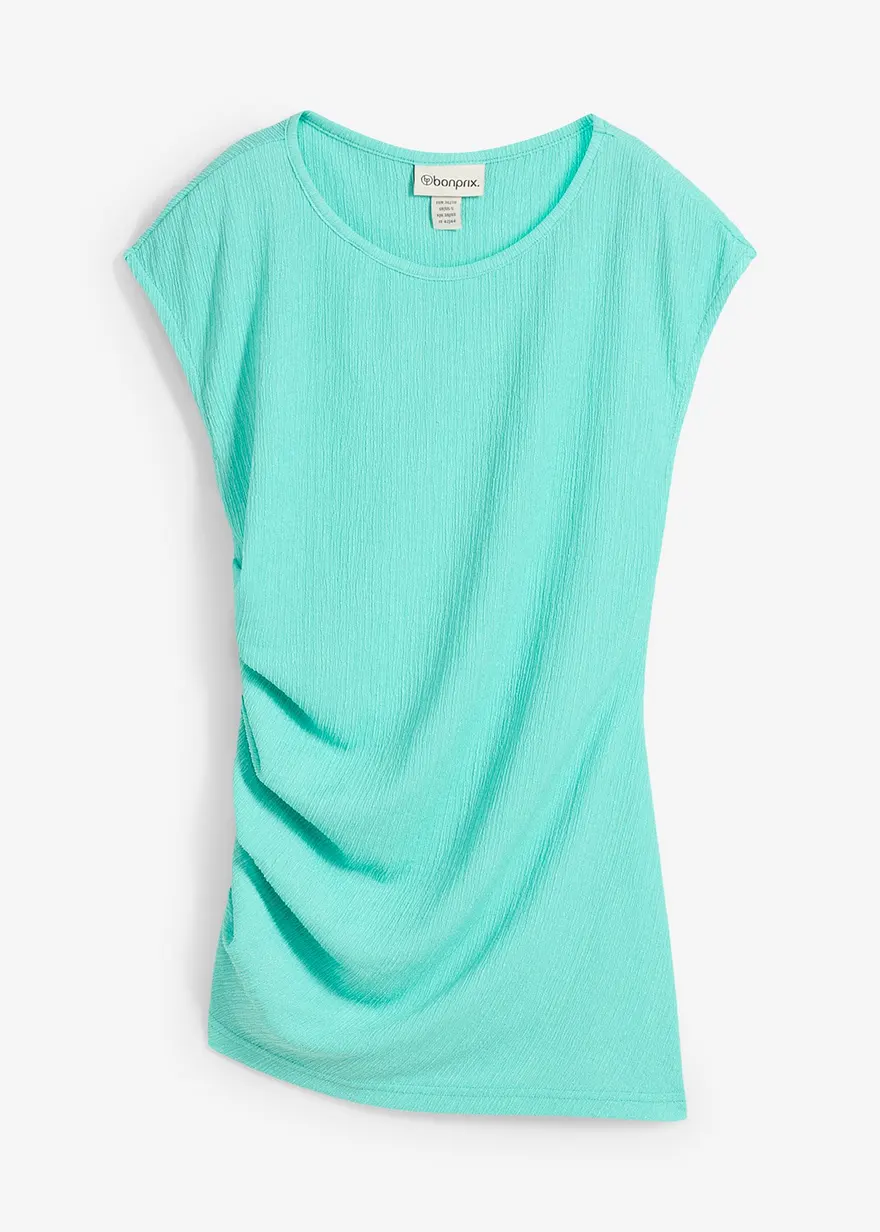 Shirt aus strukturiertem Crêpe