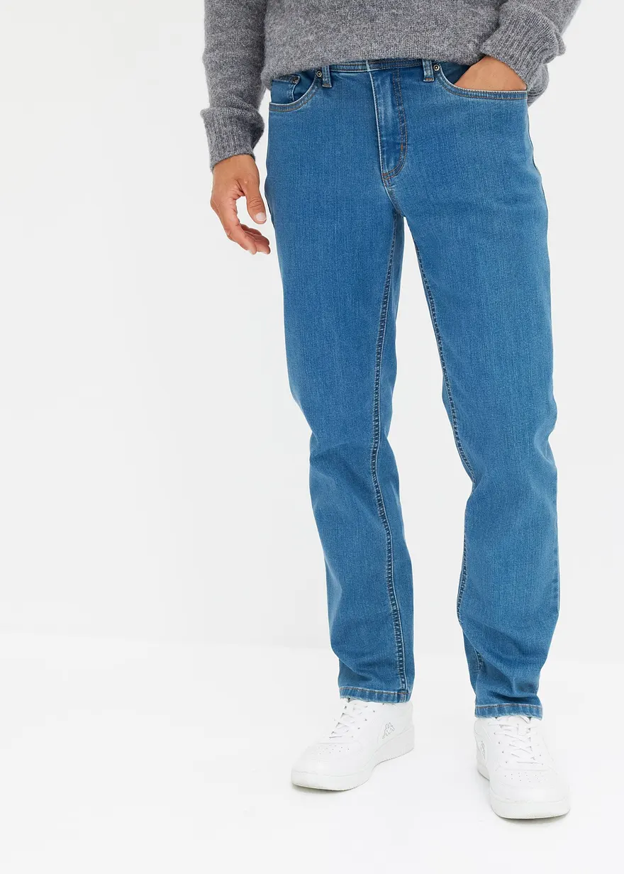 Regular Fit Stretch-Jeans, Straight (2er Pack)