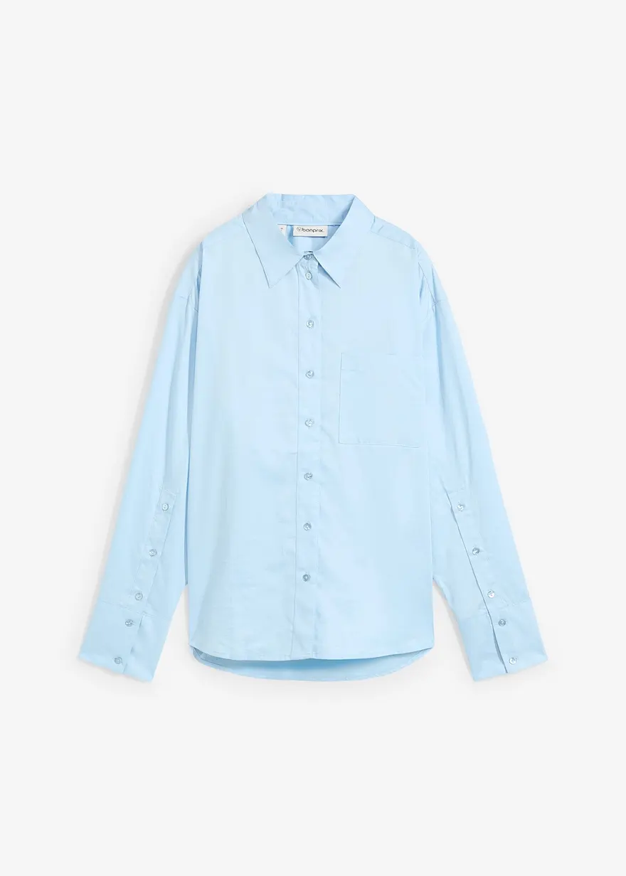 Bluse aus reiner Baumwolle