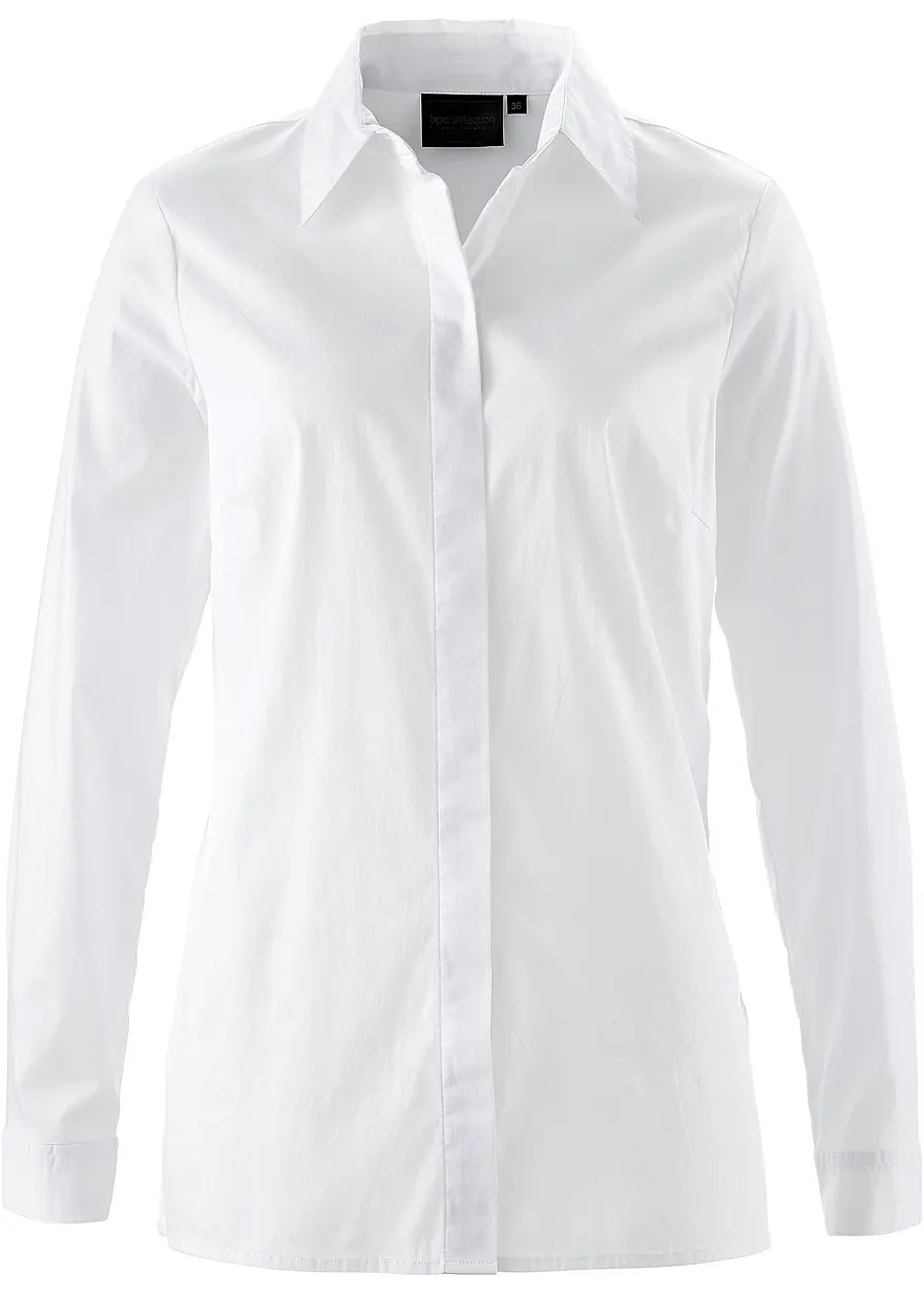 Long-Stretch-Bluse
