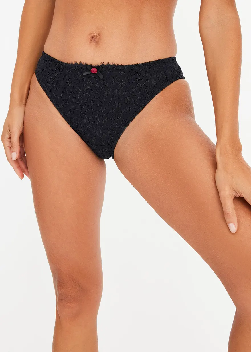 Slip mit Spitze