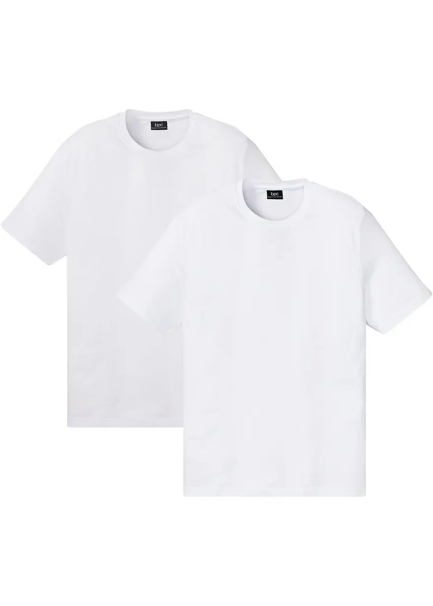T-Shirt (2er Pack) aus reiner Bio-Baumwolle
