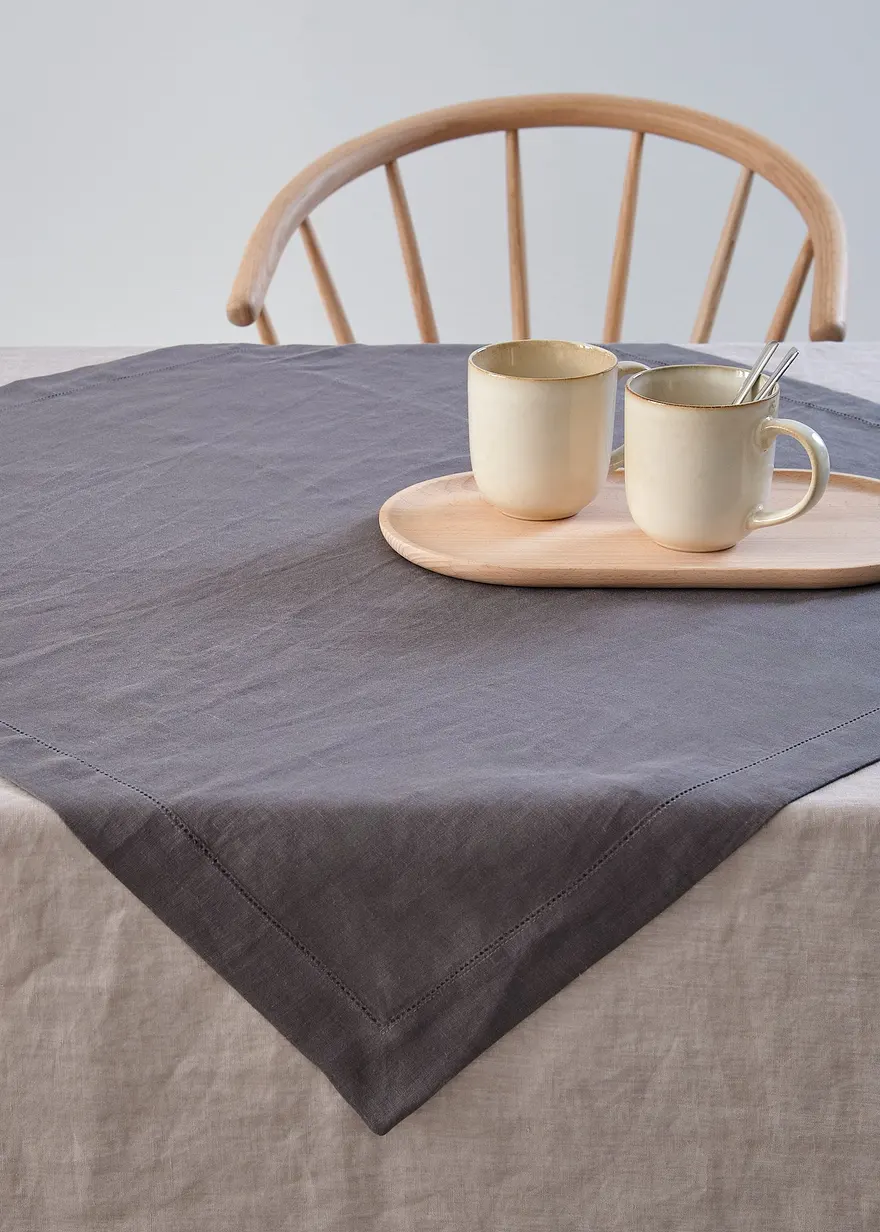 Leinen Tischdecke