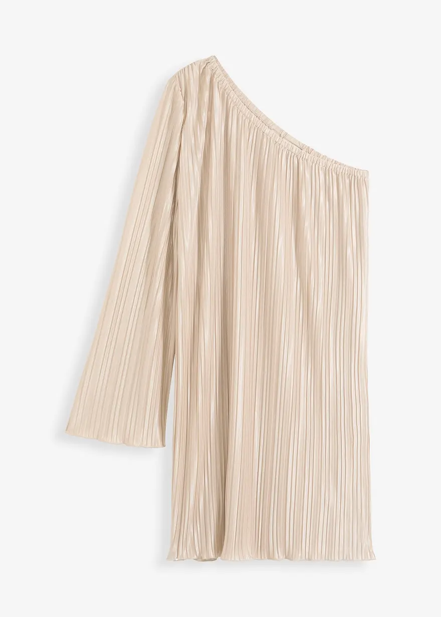 Minikleid mit Plissee