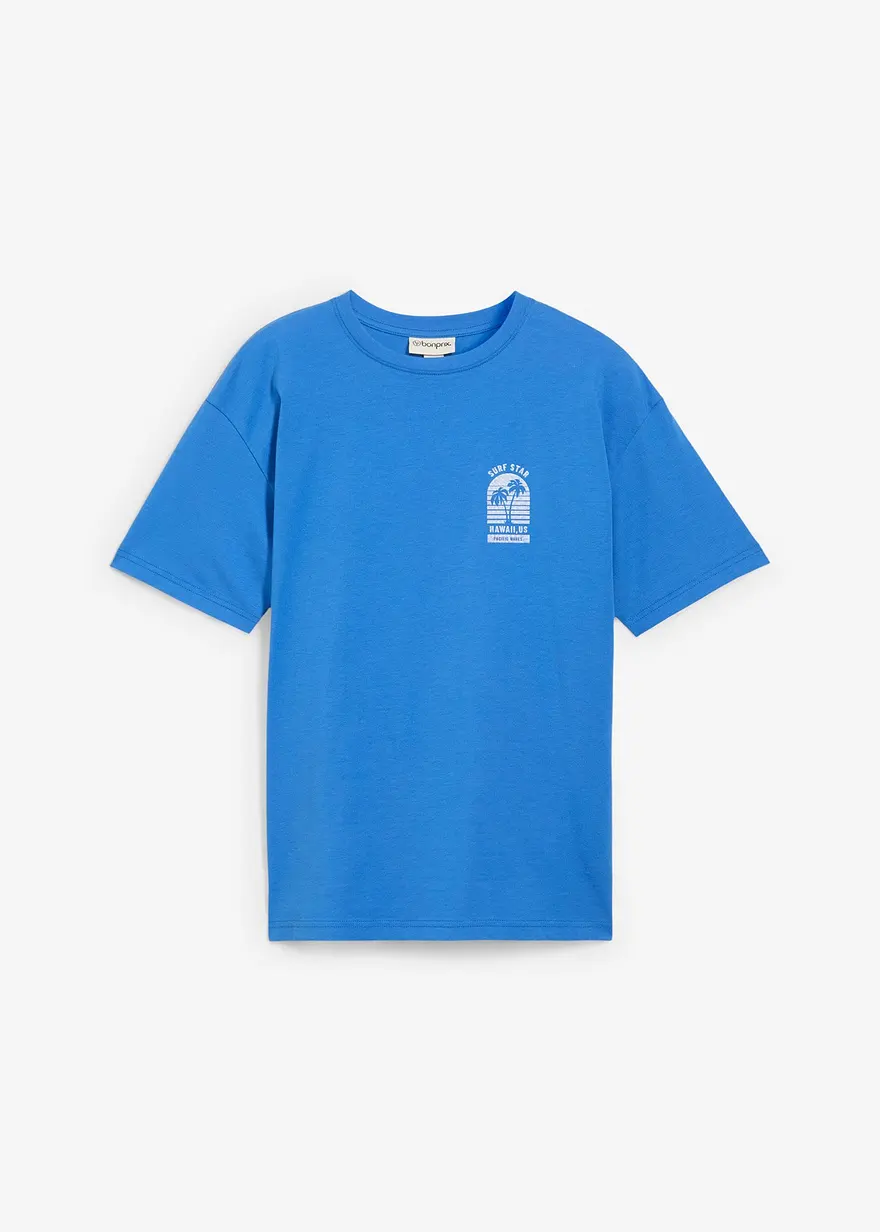 T-Shirt mit Rückenprint aus Bio Baumwolle