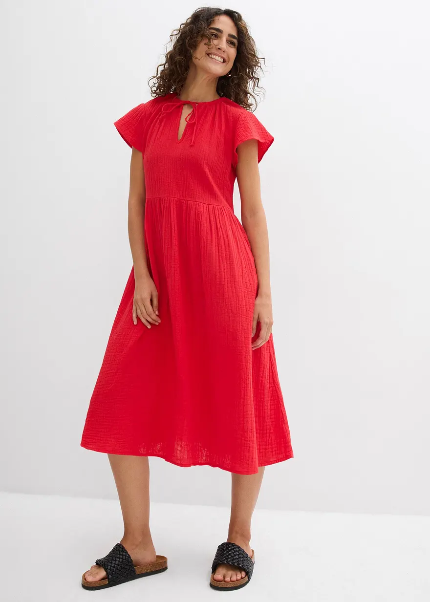 Kleid aus weichem Musselin