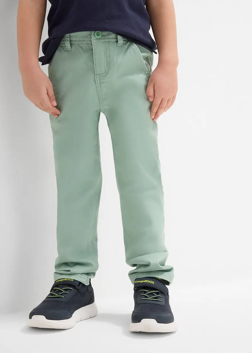 Slim Fit Stretch-Chinohose, Straight