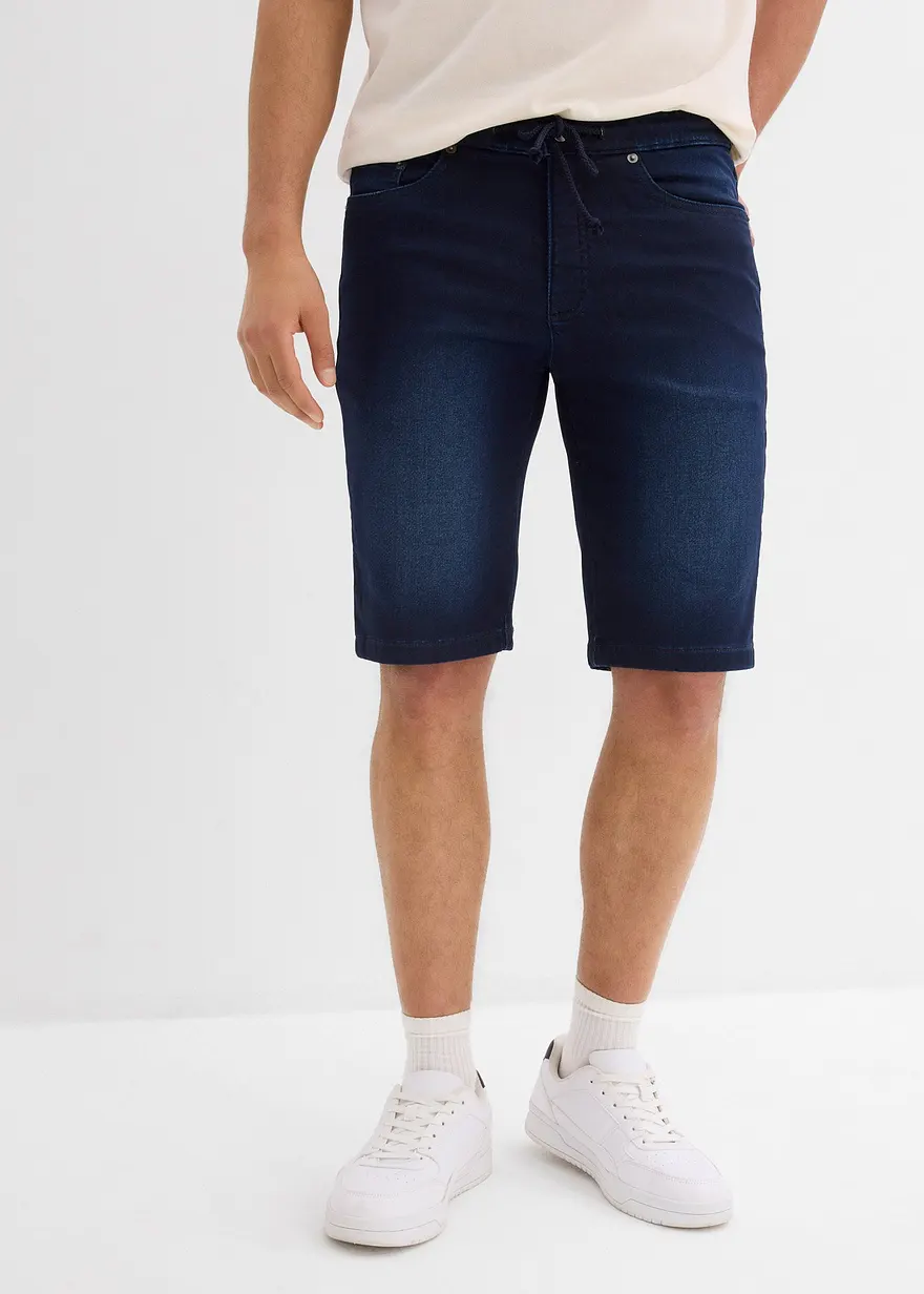 Sweat-Jeans-Bermuda Regular Fit (2er Pack)