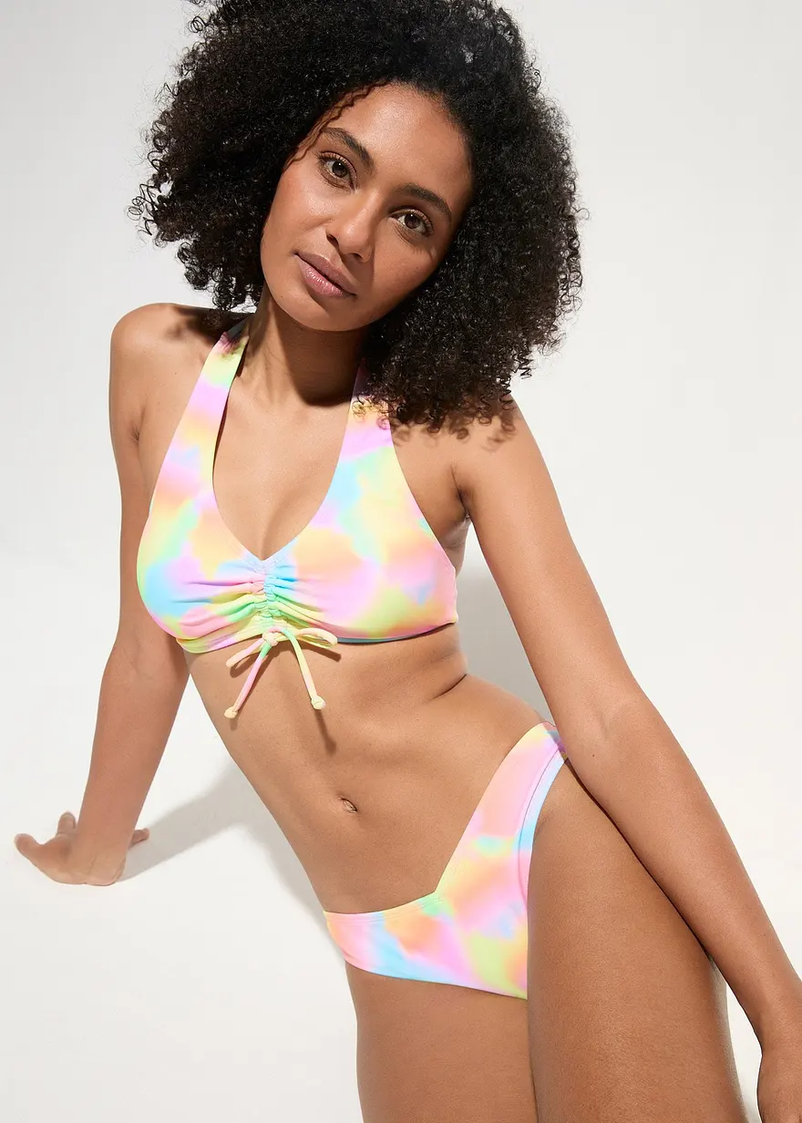 Neckholder-Bikini (2-tlg.Set) mit Raffung