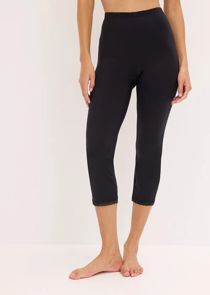 ¾ Capri-Leggings „Anti Scheuer“ aus kühlendem Polyamid