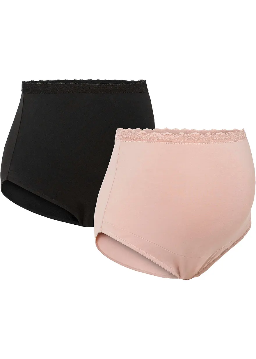 Umstandsslip mit Bio-Baumwolle (2er Pack)