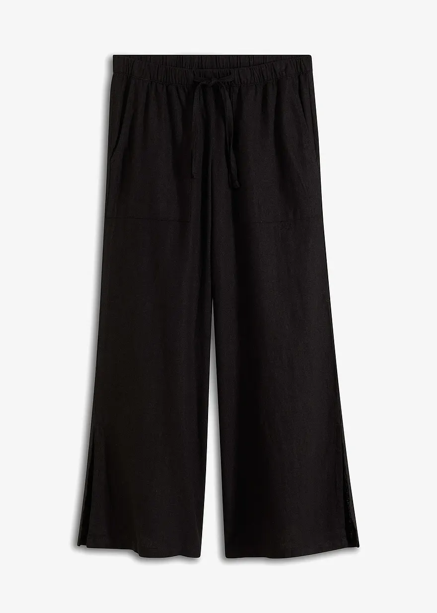 Marlenehose aus Leinen