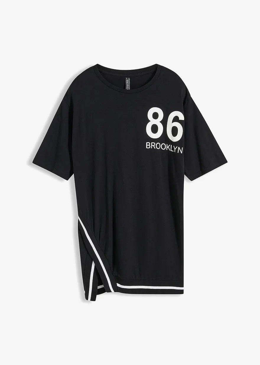 Oversize-Shirt aus softem Viskose-Mix
