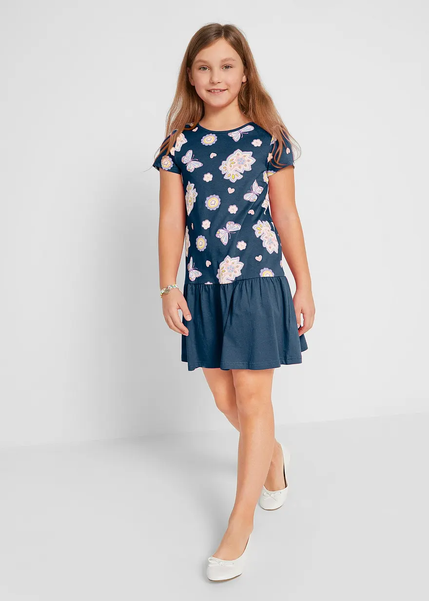 Shirtkleid aus reiner Bio-Baumwolle