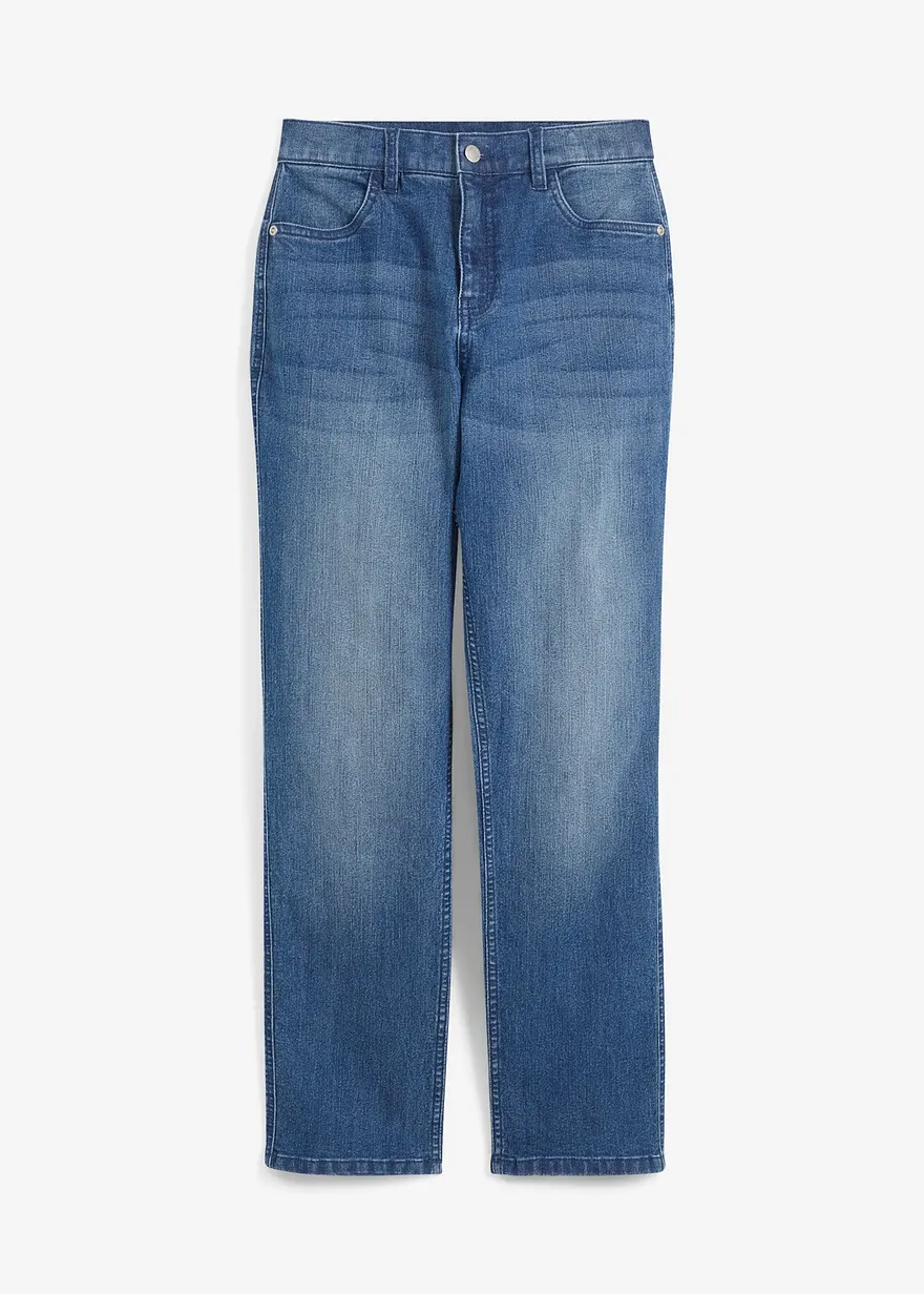 Loose-Fit Stretch-Jeans, Straight