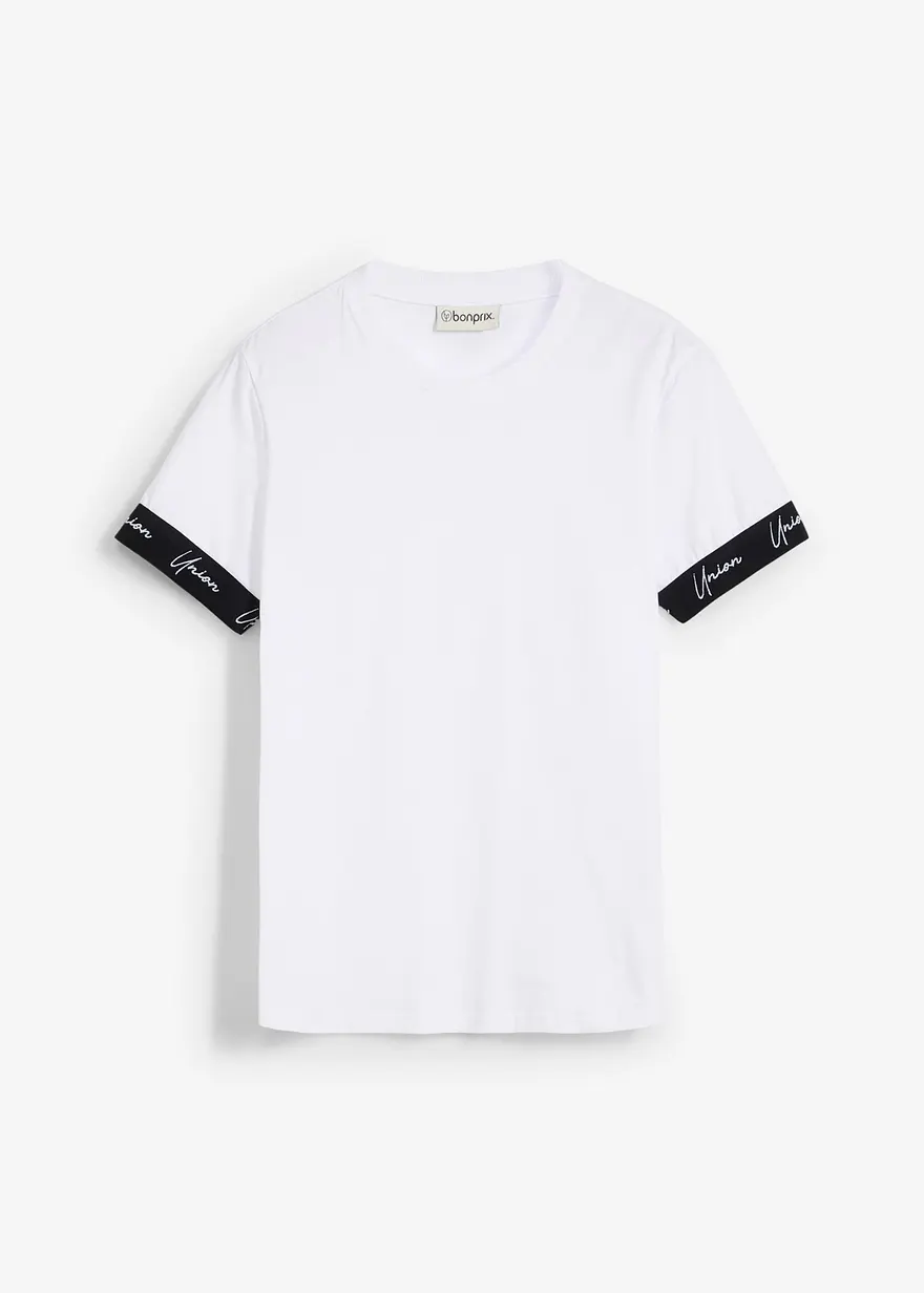 T-Shirt aus reiner Bio-Baumwolle, Slim Fit