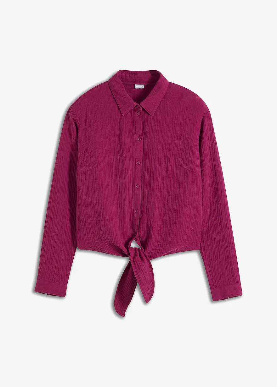 Bluse aus Musselin