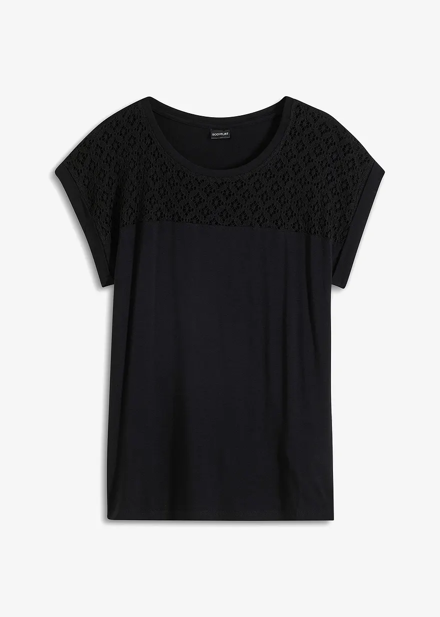 Shirt mit Spitze
