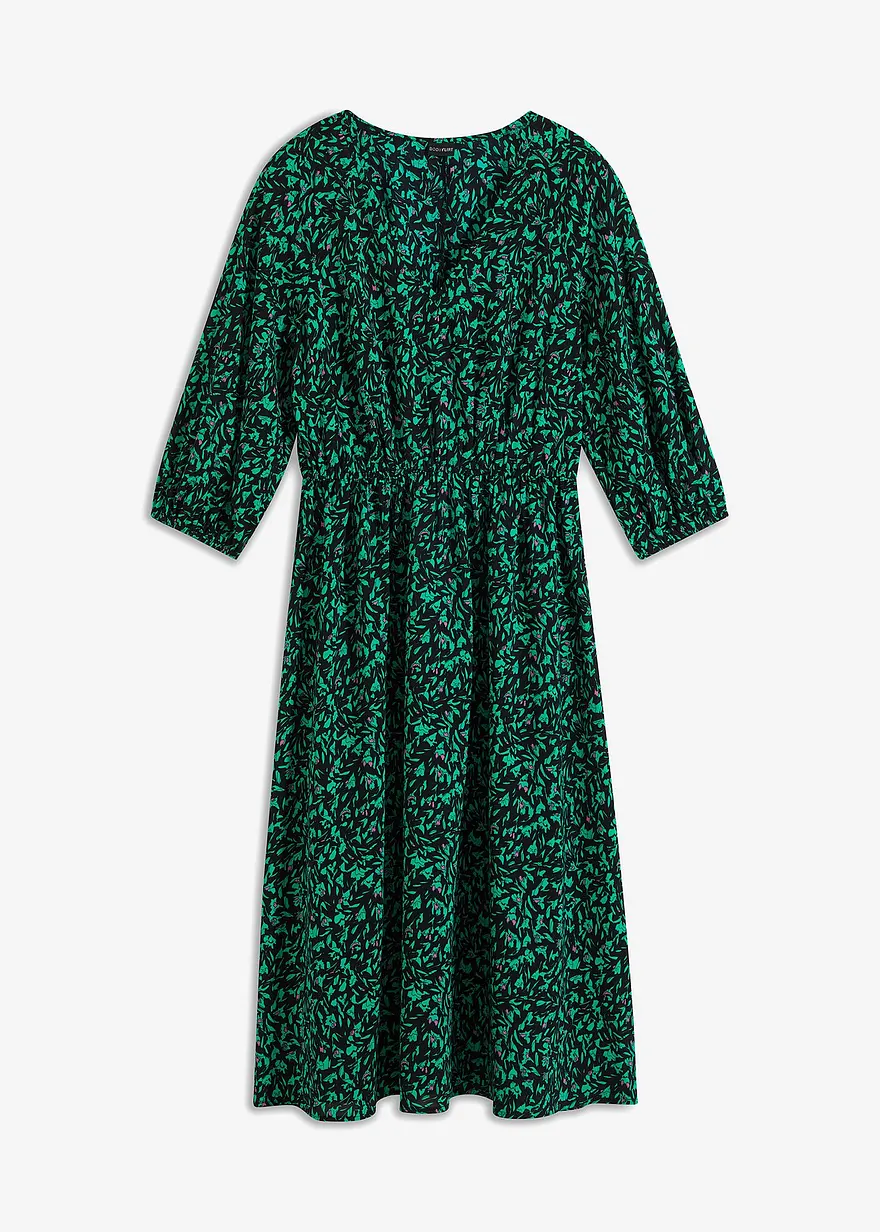 bedrucktes Midikleid