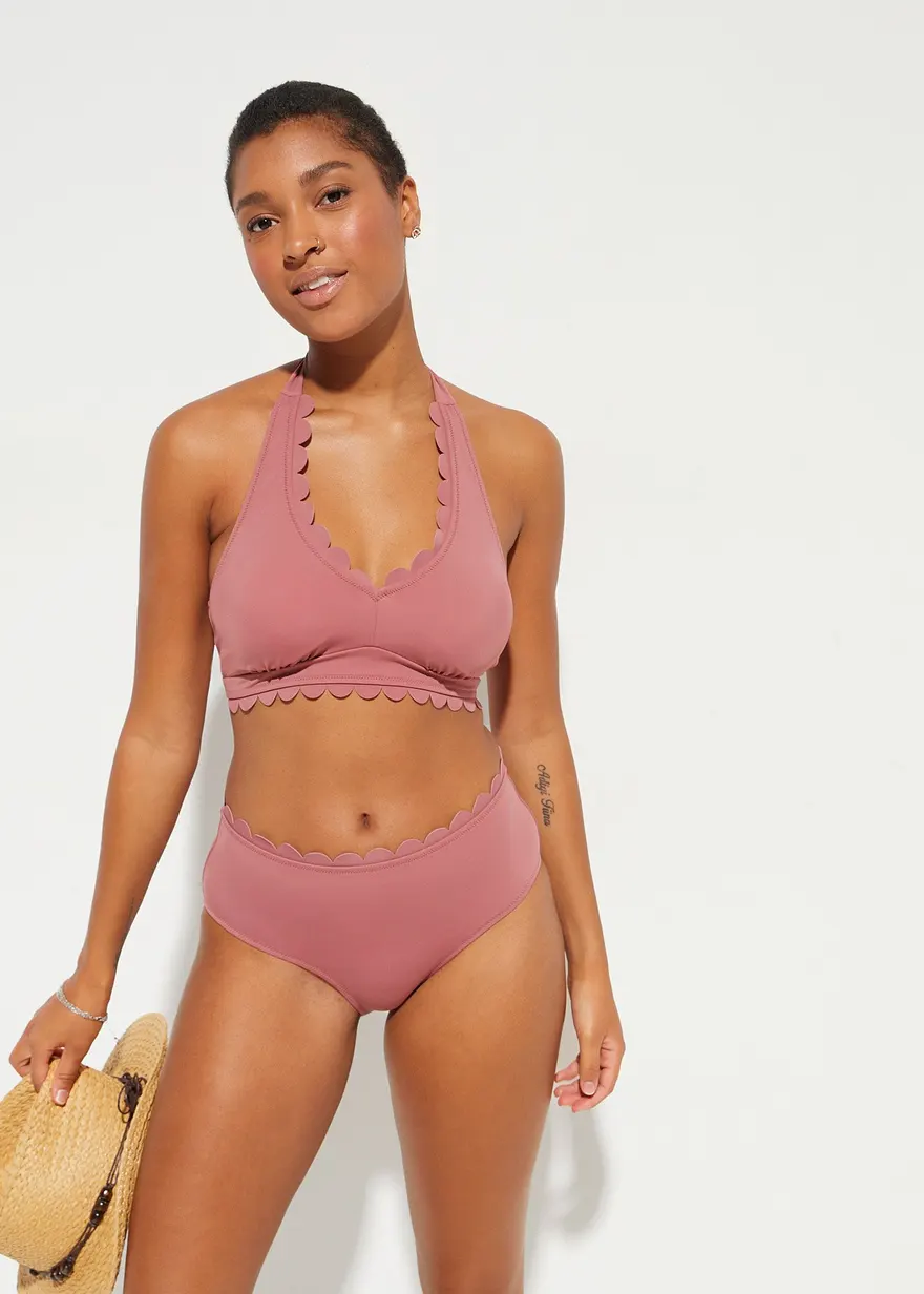 Neckholder Bikini (2-tlg.Set) aus recyceltem Polyamid