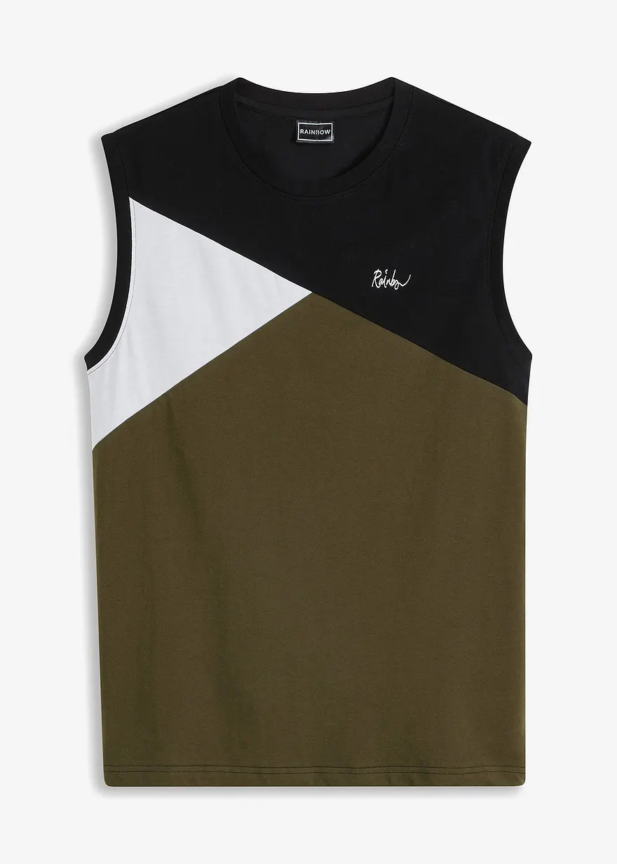 Muskel-Shirt aus reiner Bio-Baumwolle