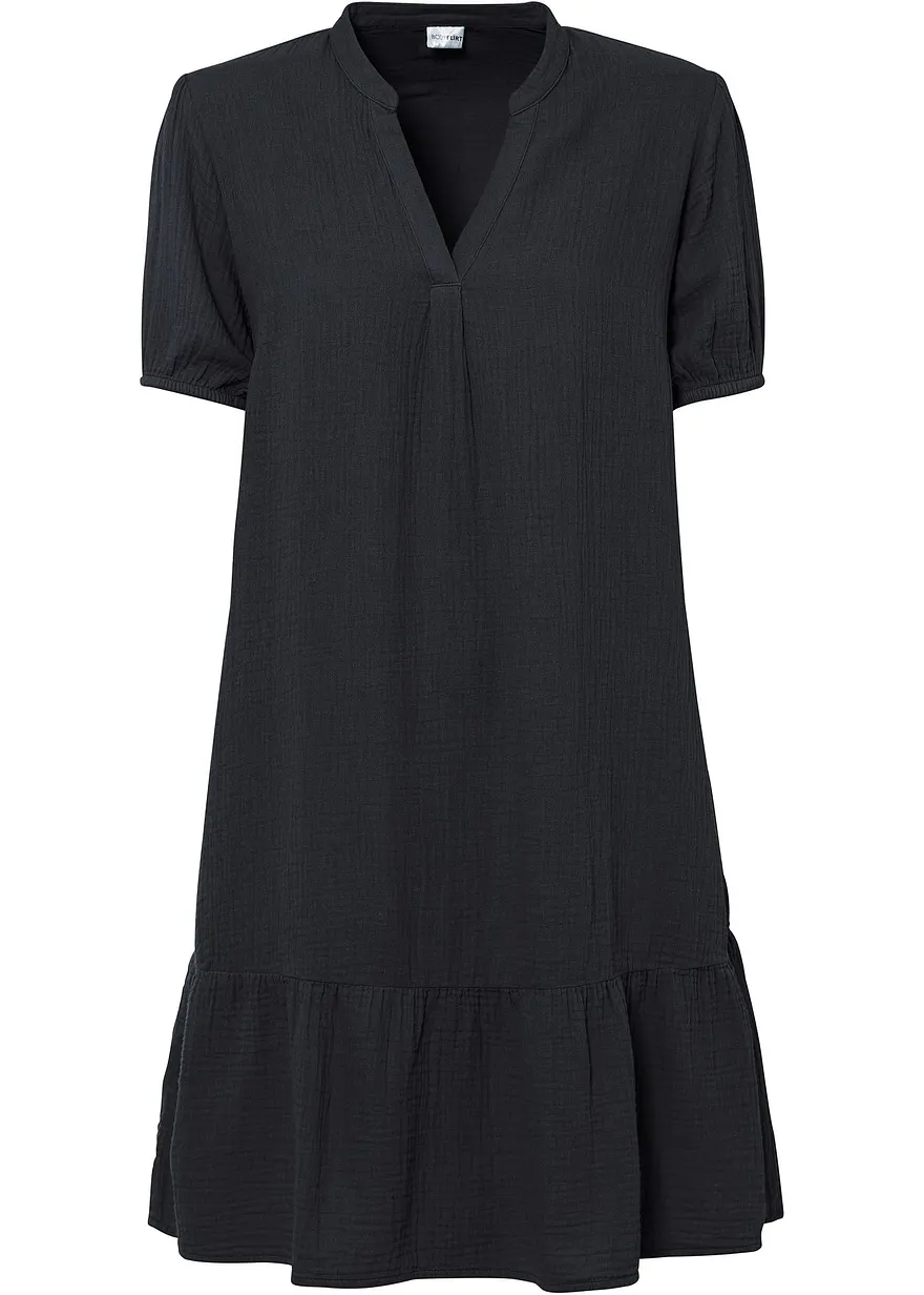 Minikleid aus Musselin