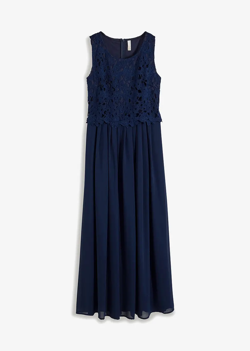 Maxikleid mit Spitze