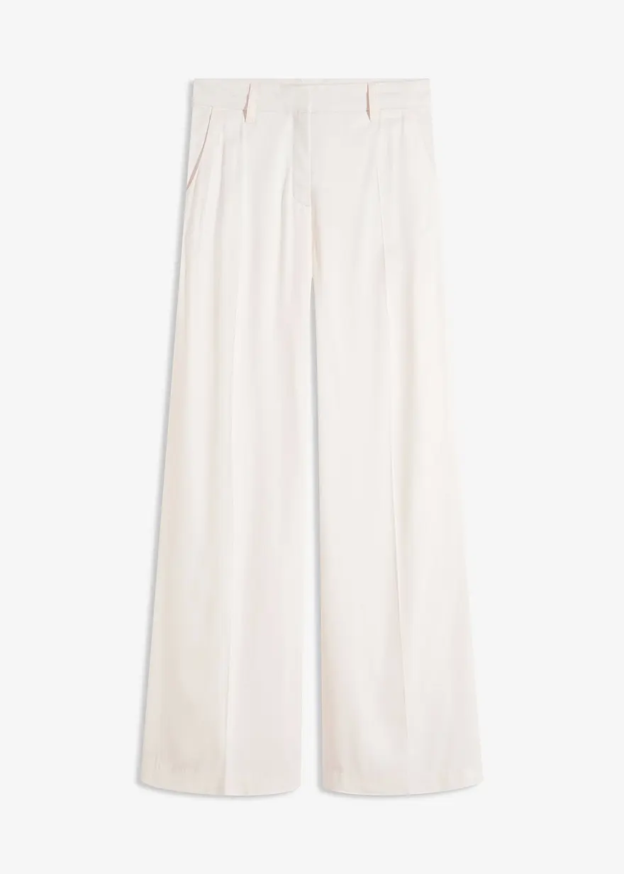 Marlenehose aus fließender Viskose