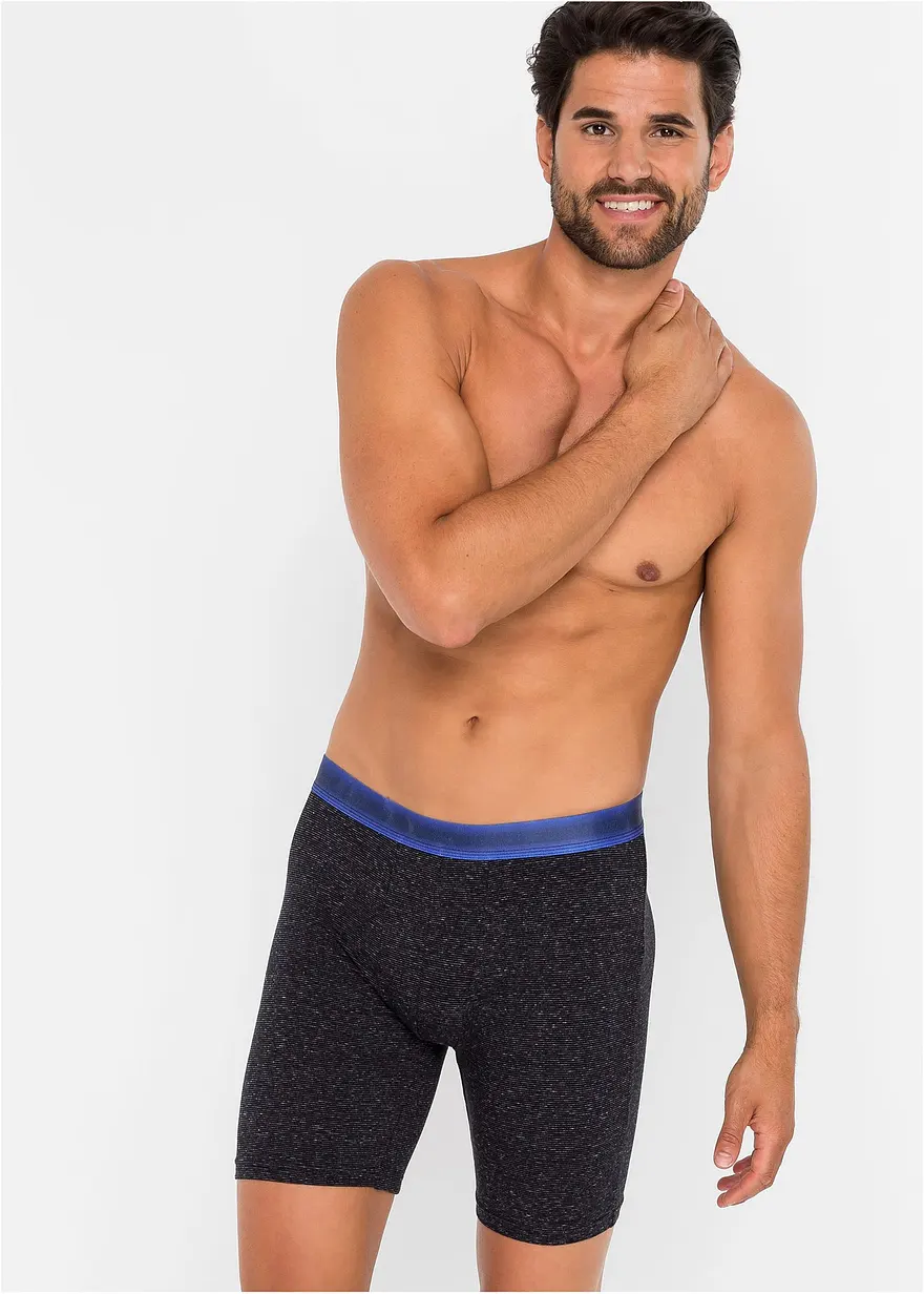Lange Boxershorts eng (2er Pack)