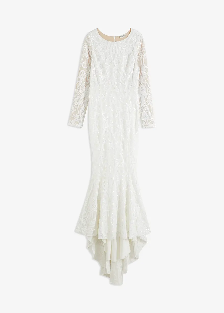 Brautkleid mit Paillettenstickerei