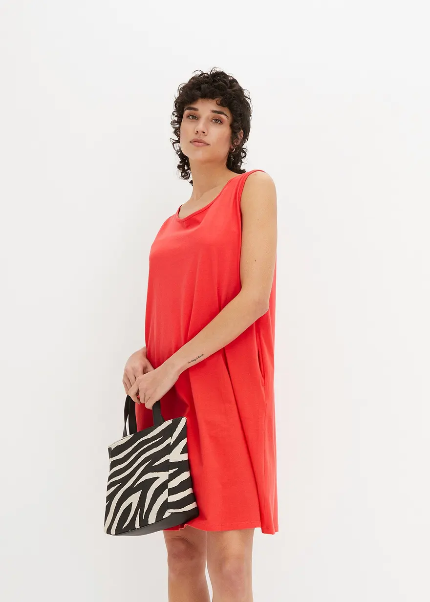 Jerseykleid mit reiner Bio-Baumwolle