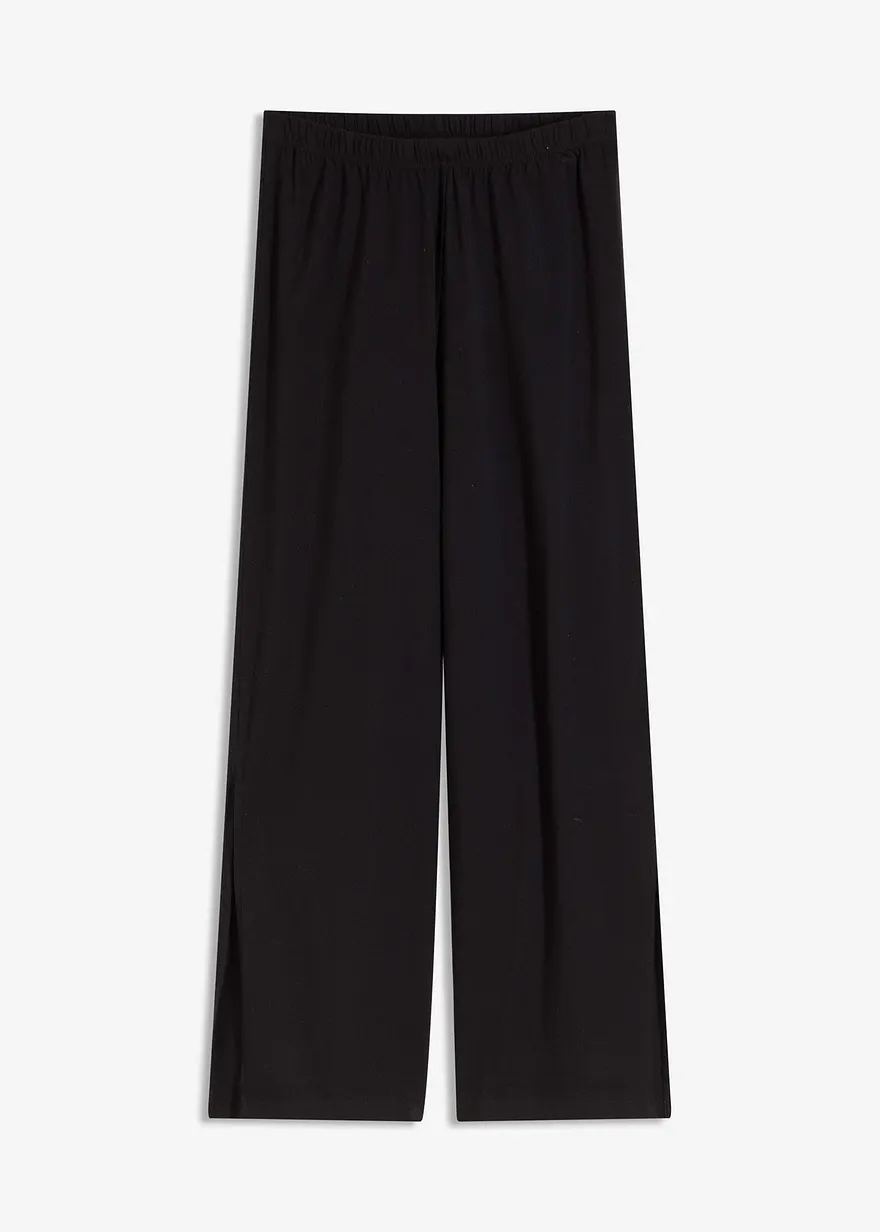 Loungewear Hose mit Seitenschlitz