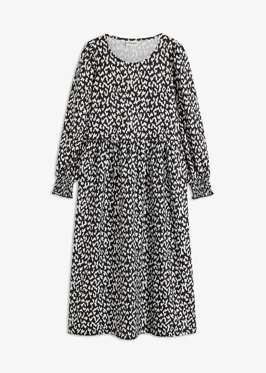 bedrucktes Midikleid