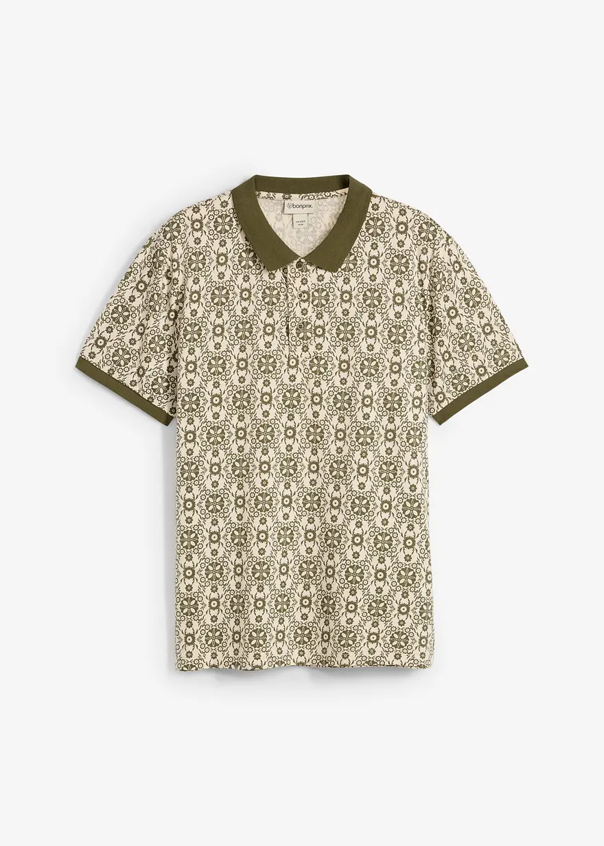 Poloshirt aus Bio-Baumwolle, Kurzarm