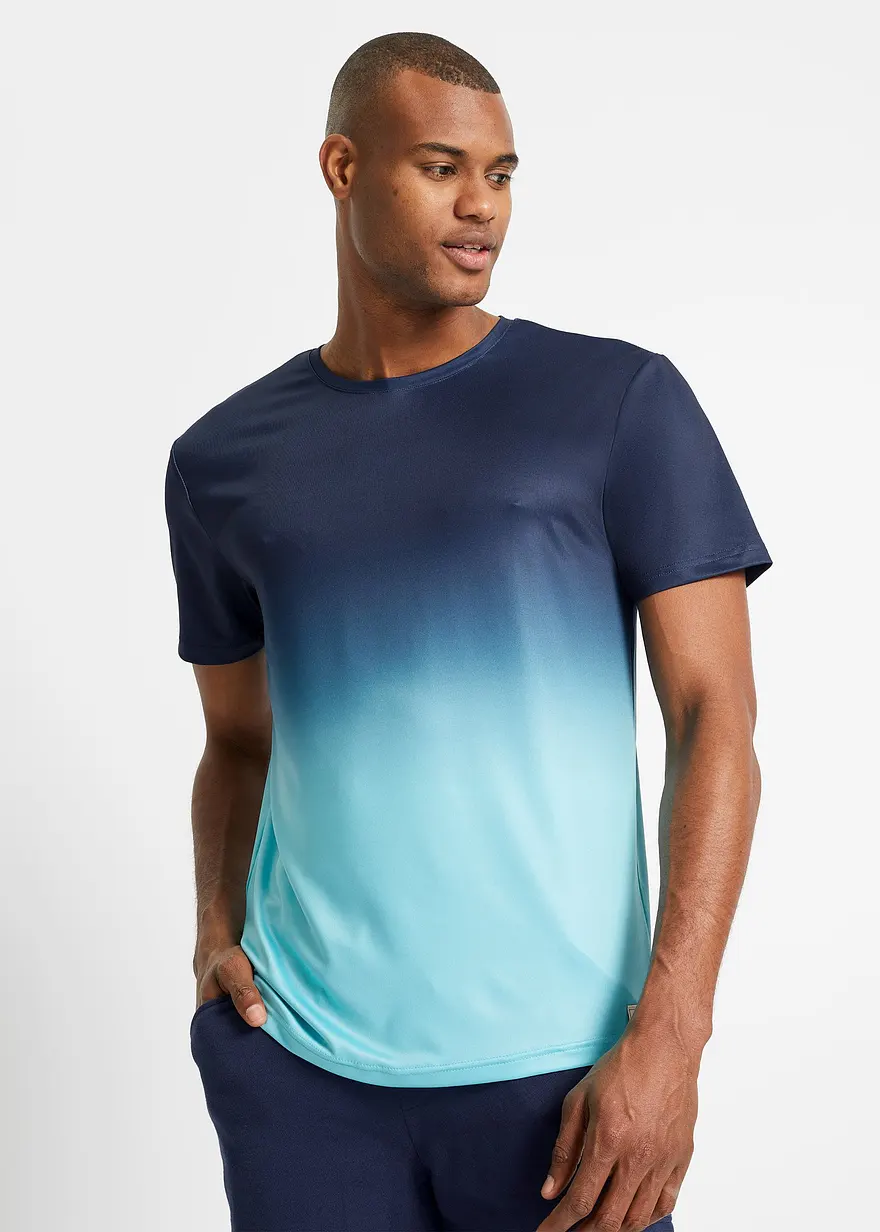 Funktions-T-Shirt mit Farbverlauf