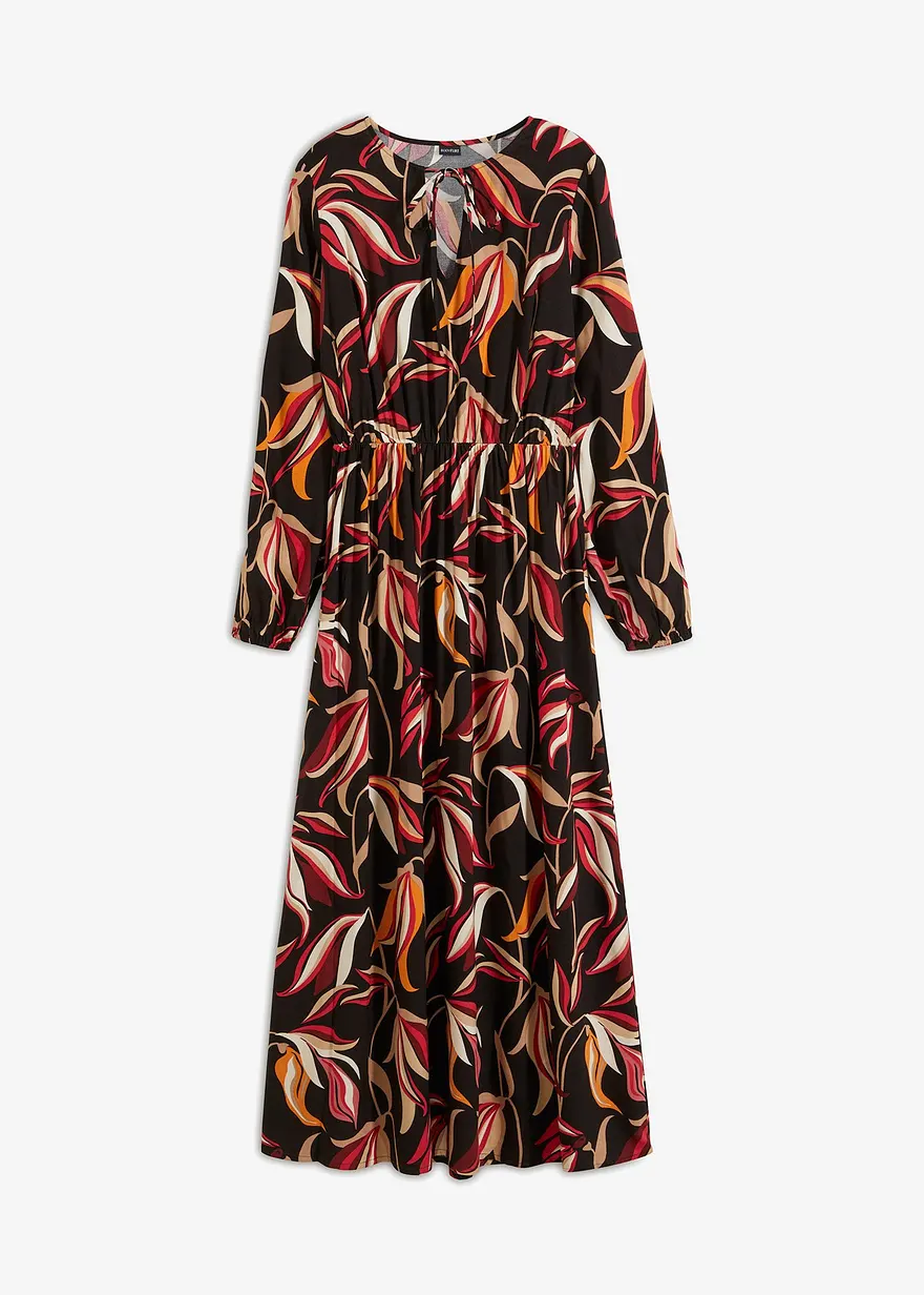 bedrucktes Maxikleid