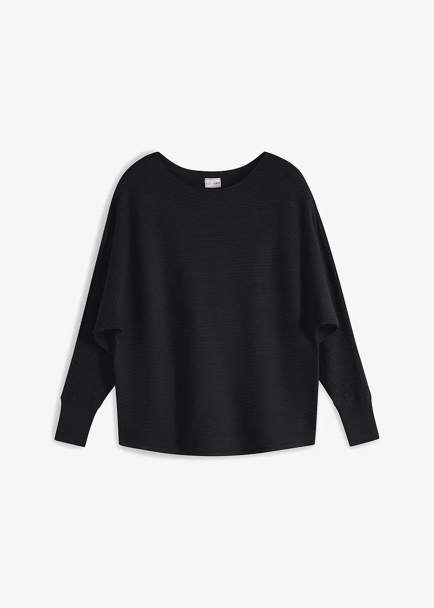 Oversize-Ripp-Pullover