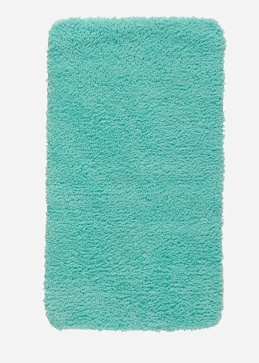 Getuftete Uni- Badematte mit hohem Flor