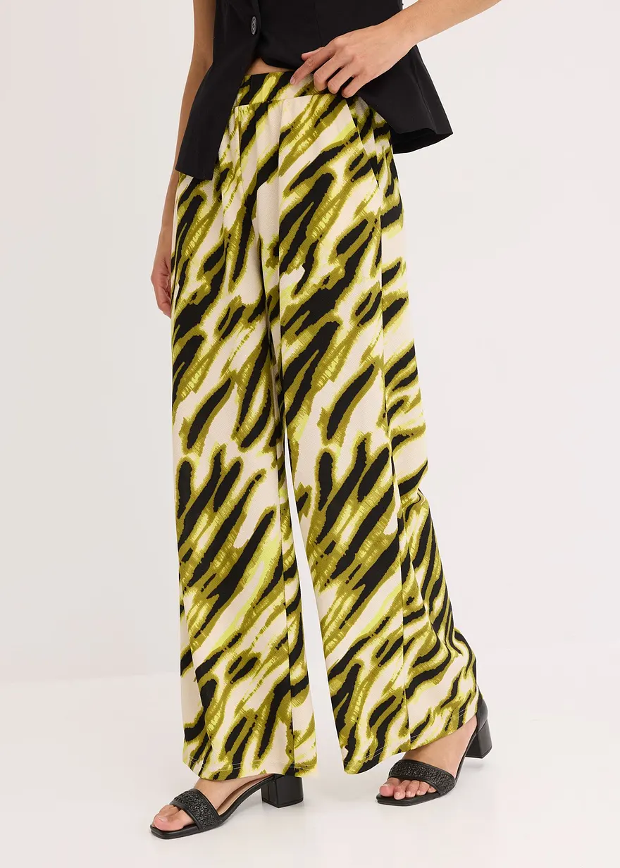 Jersey-Hose mit Struktur