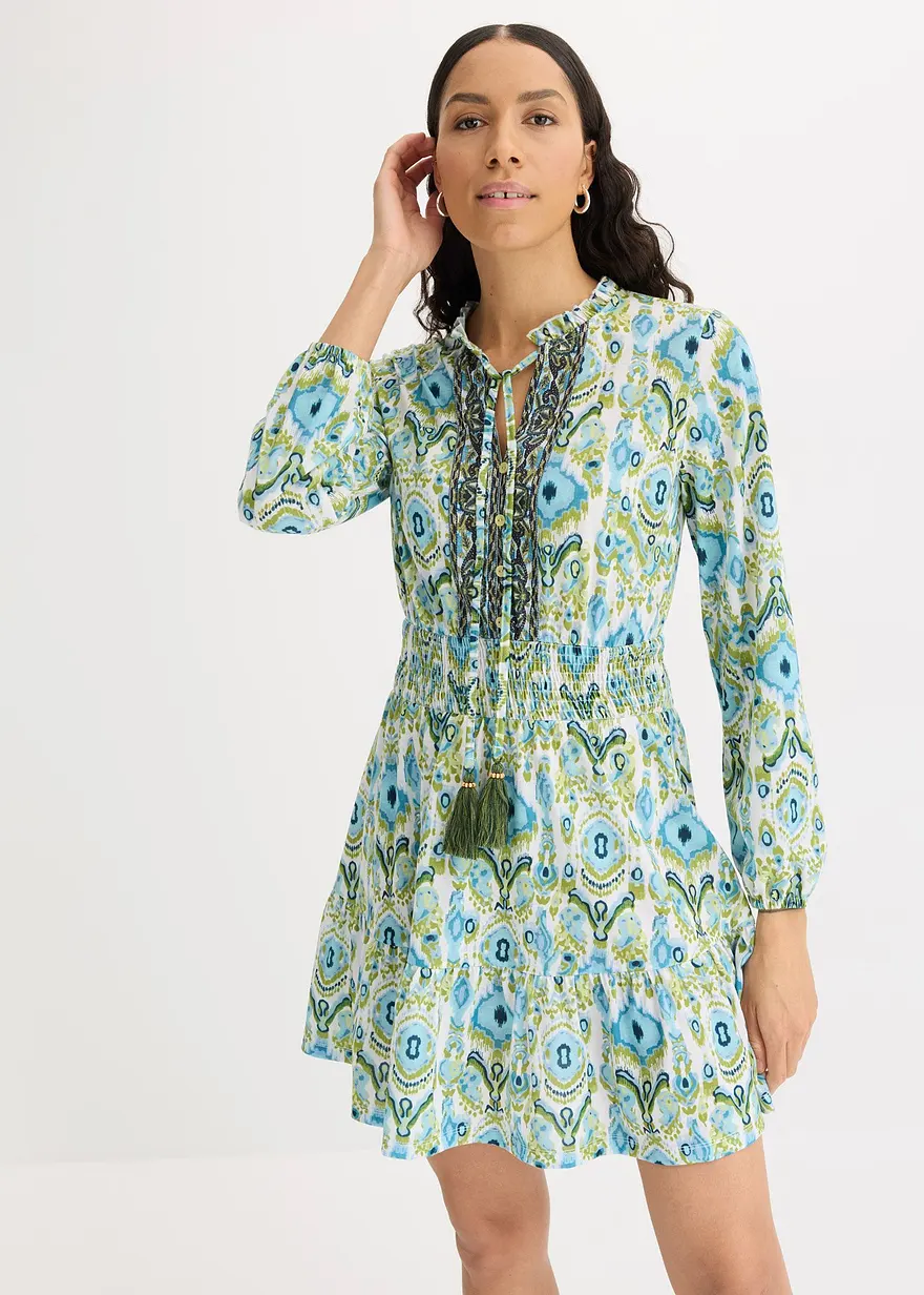 Boho Kleid aus Jersey