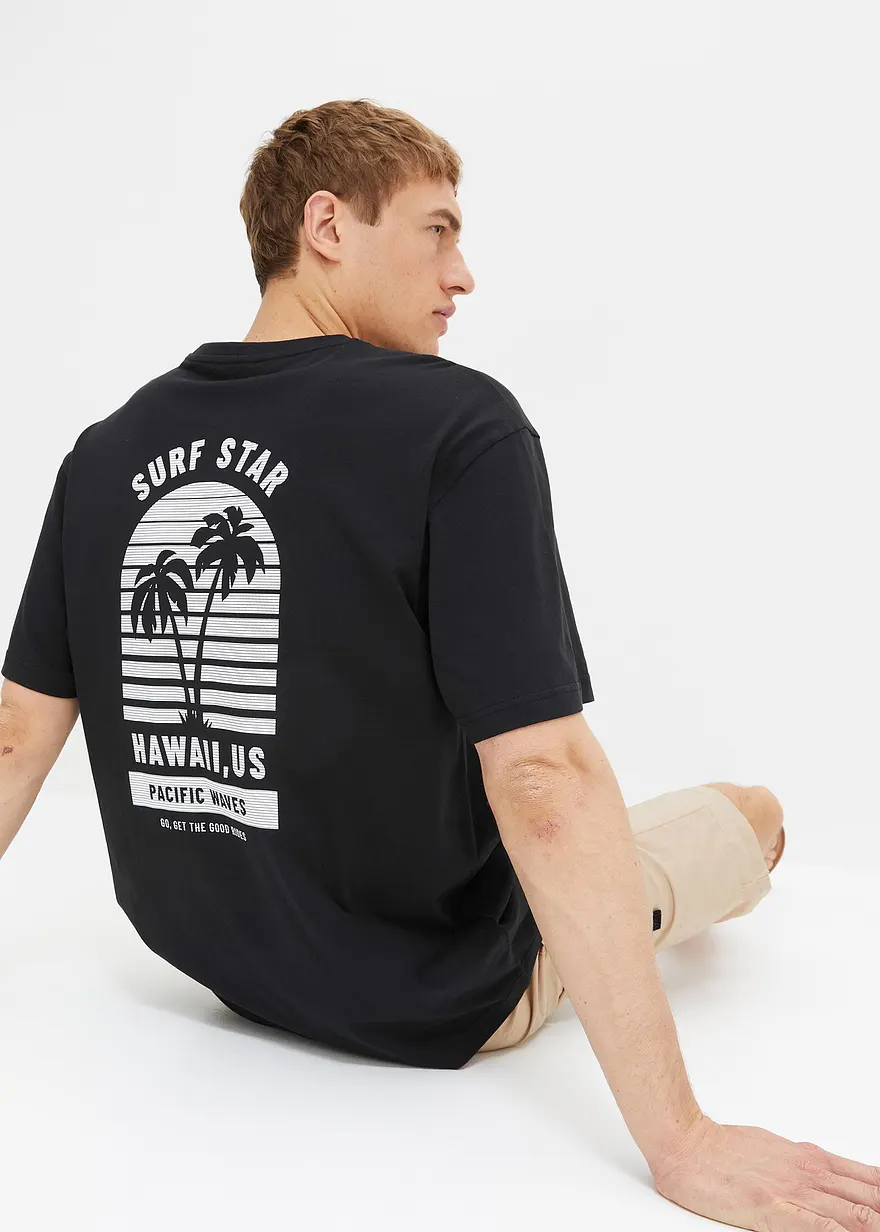 T-Shirt aus reiner Bio-Baumwolle, Loose Fit