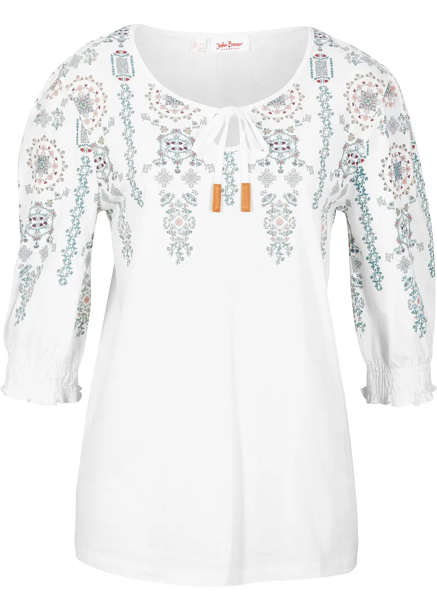 Shirt-Tunika, 3/4-Arm