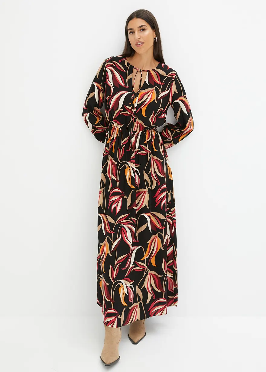 bedrucktes Maxikleid