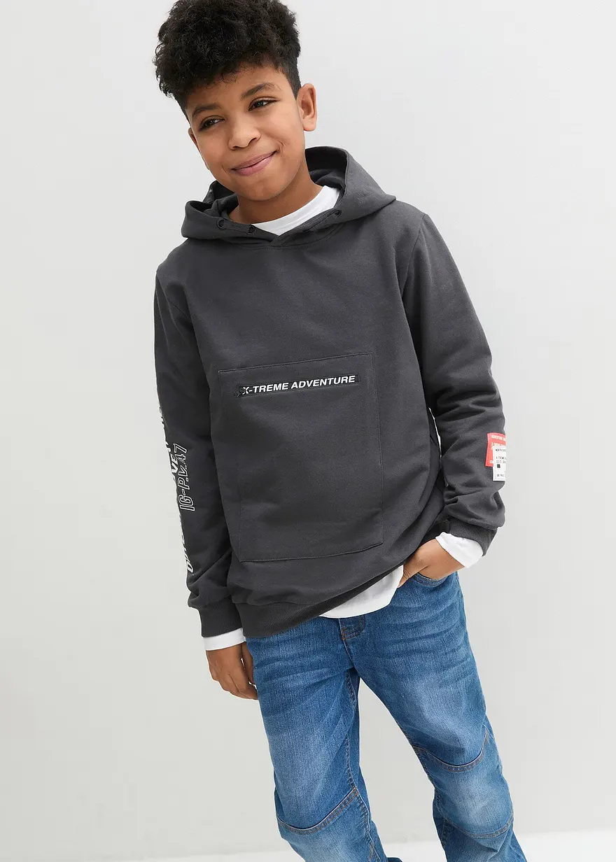 Hoodie aus reiner Bio-Baumwolle