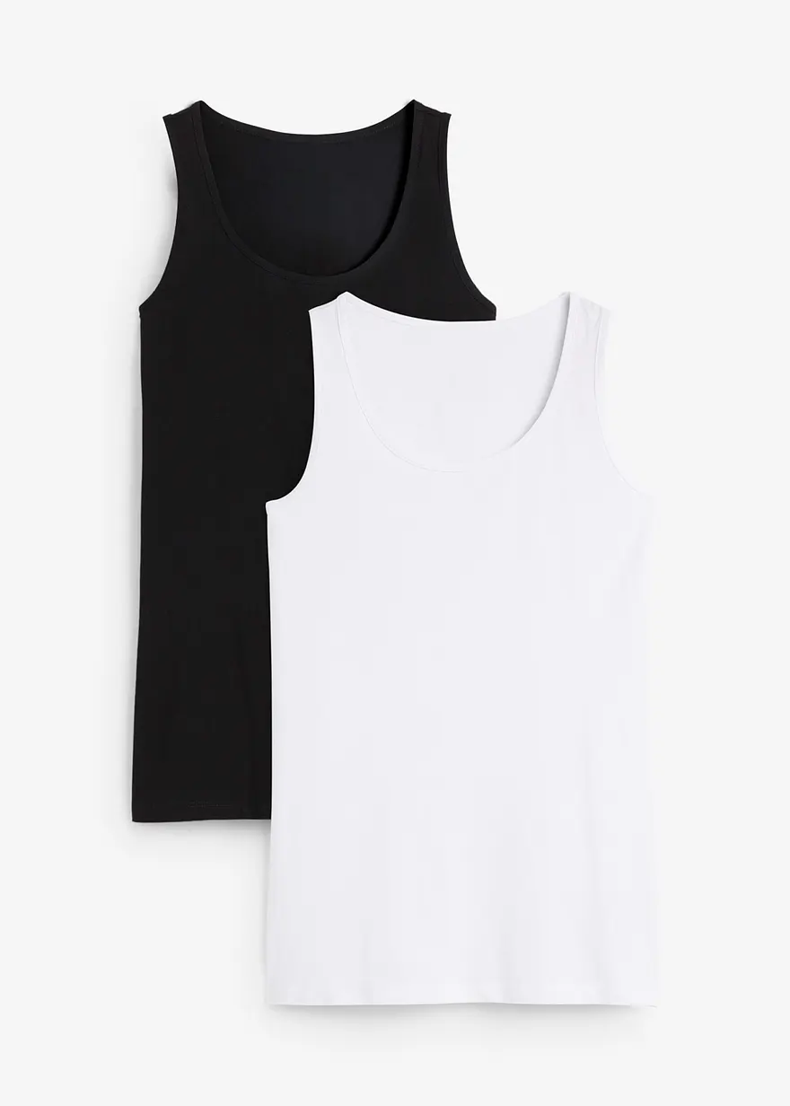 Tanktop, (2er Pack)