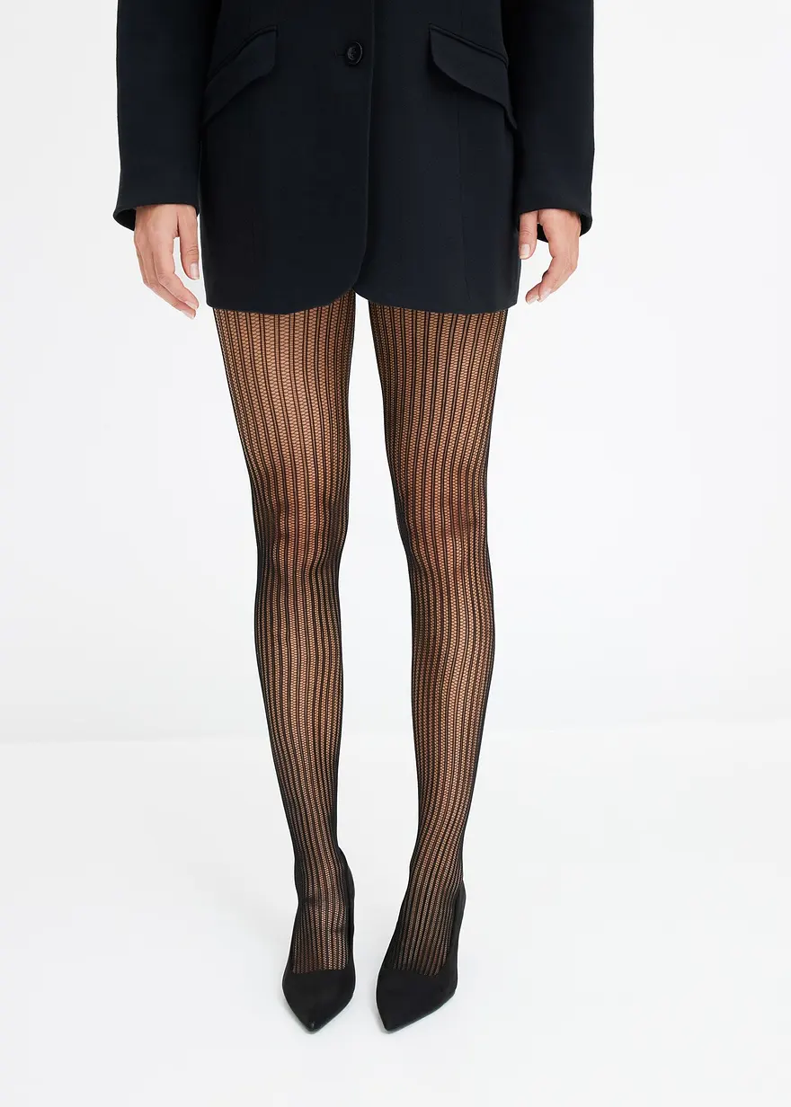 Strumpfhose mit Netzmuster 50den