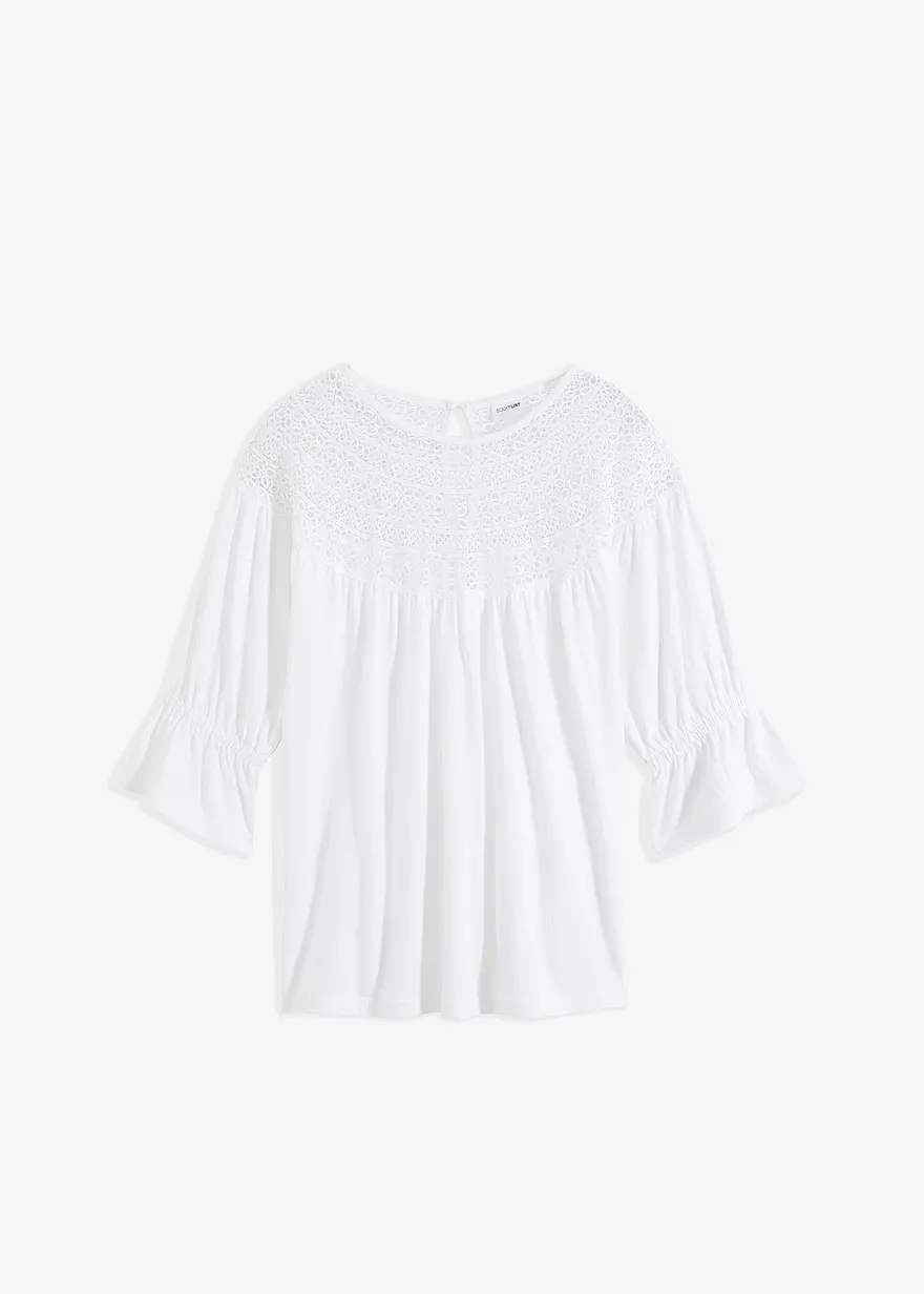 Shirt aus Viskose-Mix