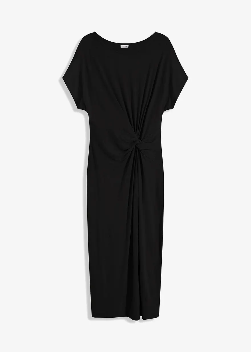 Jerseykleid aus fließender Viskose